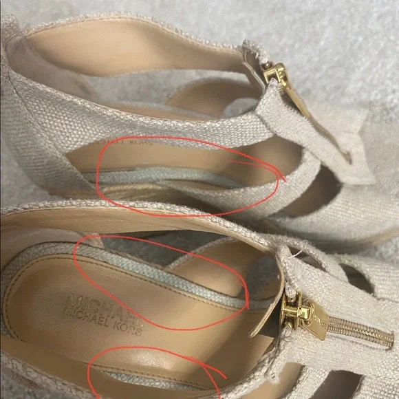 Michael Kors Berkley Wedge Sandal - Picture 7 of 11